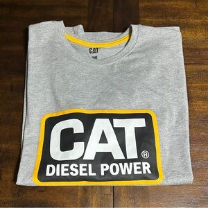 Diesel Power Gray T-Shirt for Cat Lovers